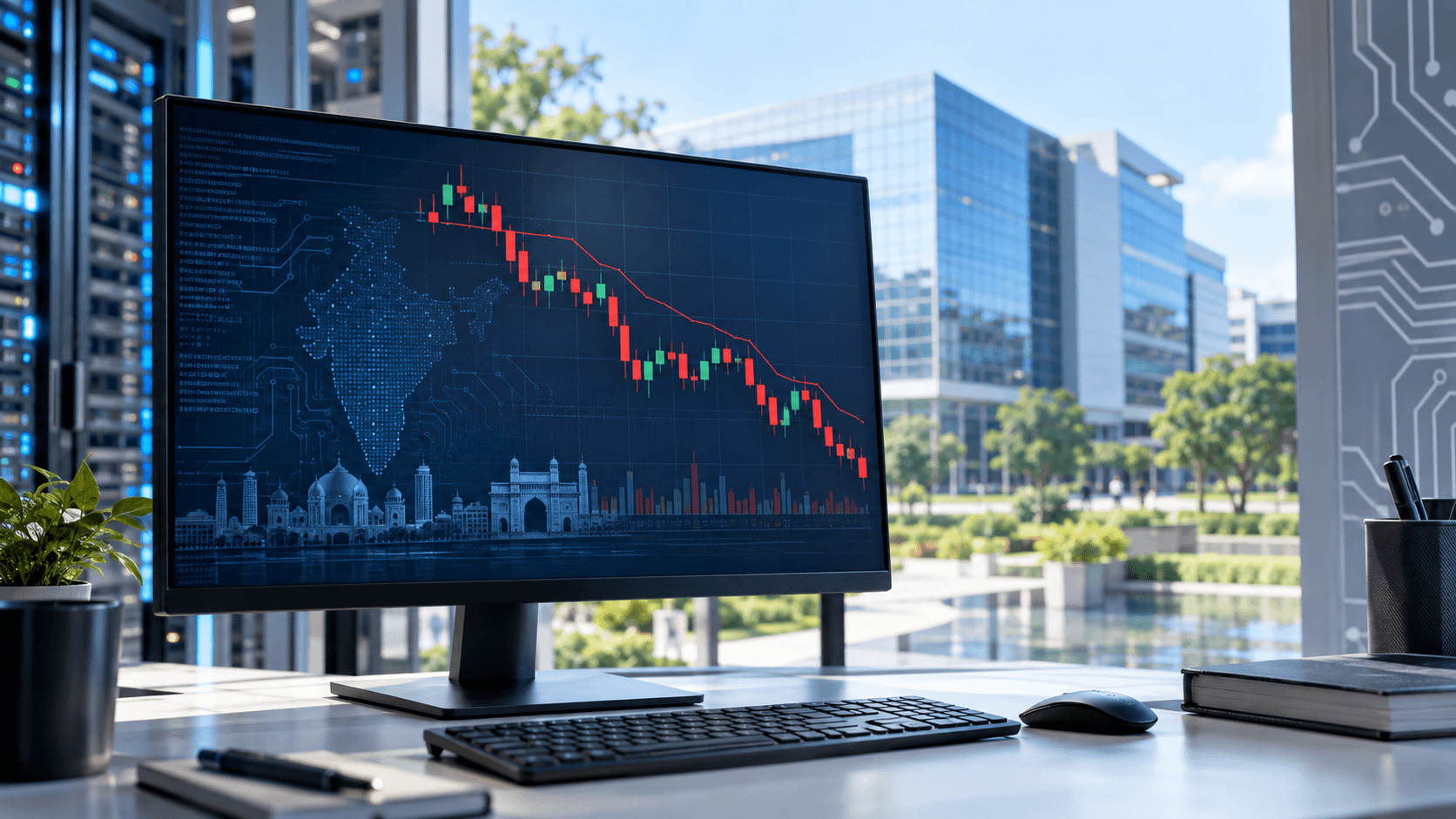 IT stocks under pressure