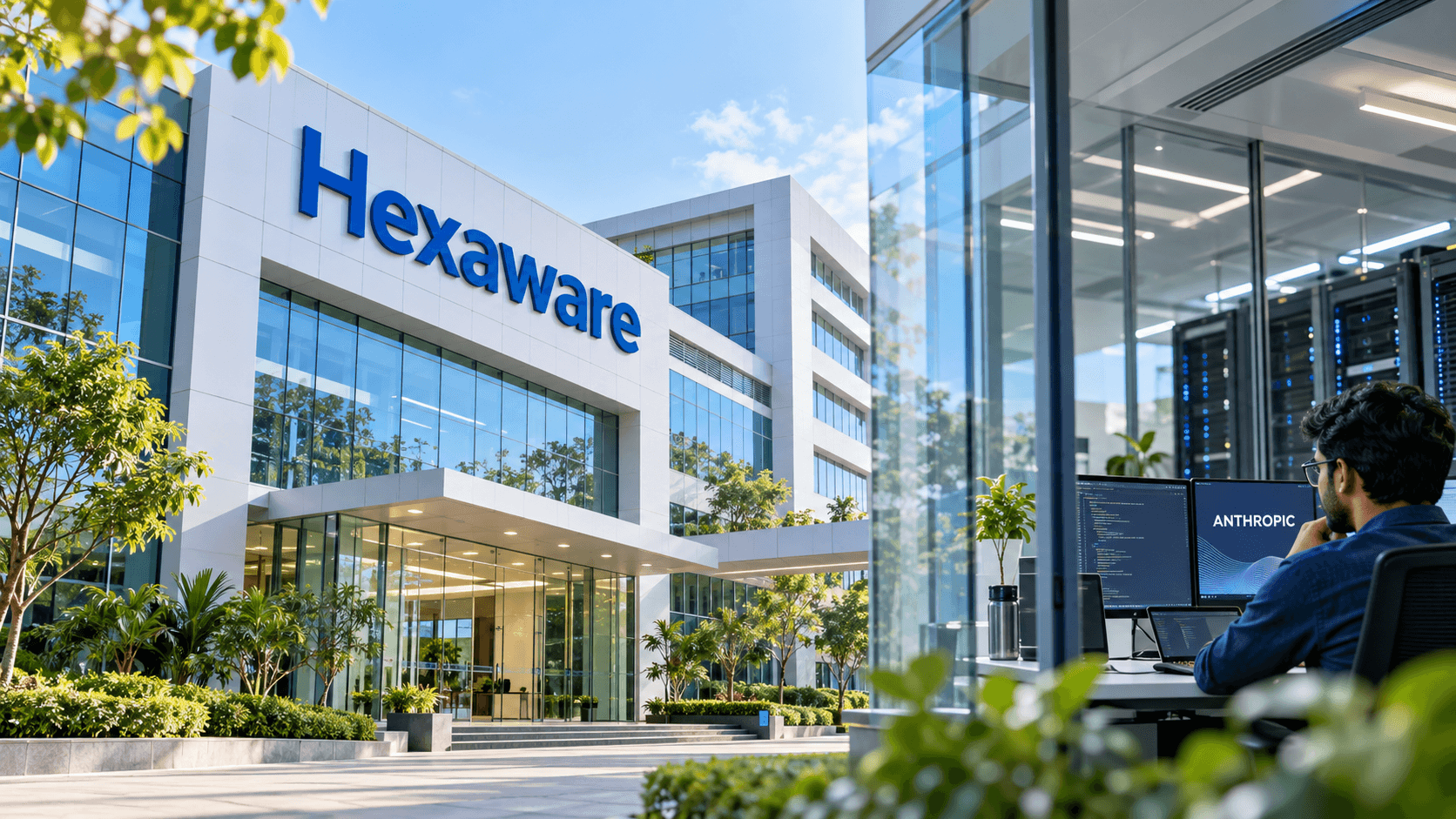 Hexaware Technologies Share gain