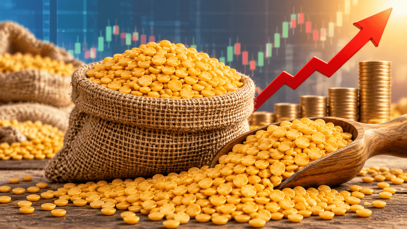 Tur dal prices