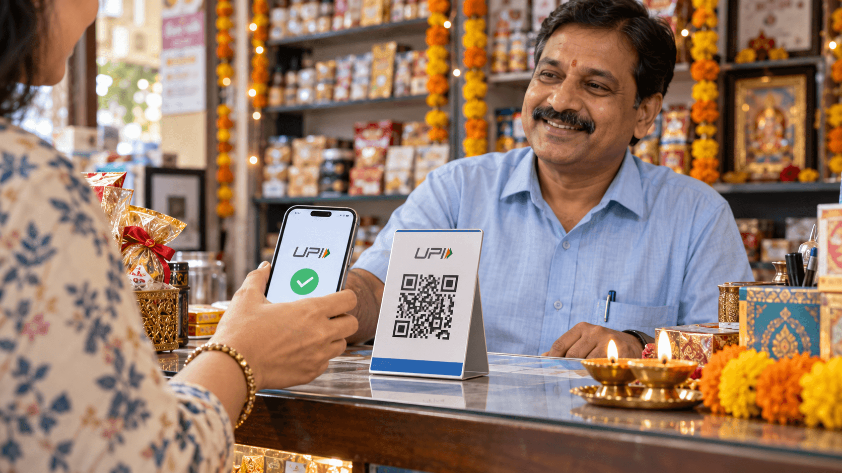 દિવાળી પહેલાં વેપારીઓને રાહત: UPI પર MDRનો અમલ મોકૂફ