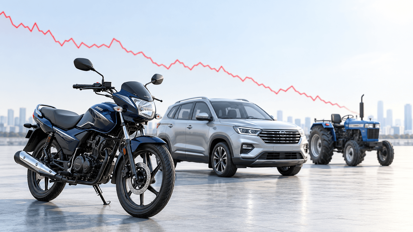Auto sales down