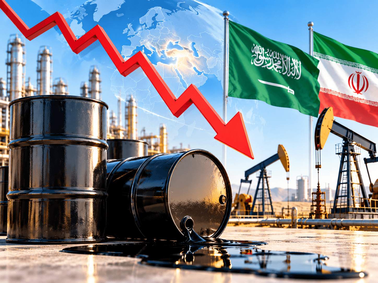 Crude oil middle