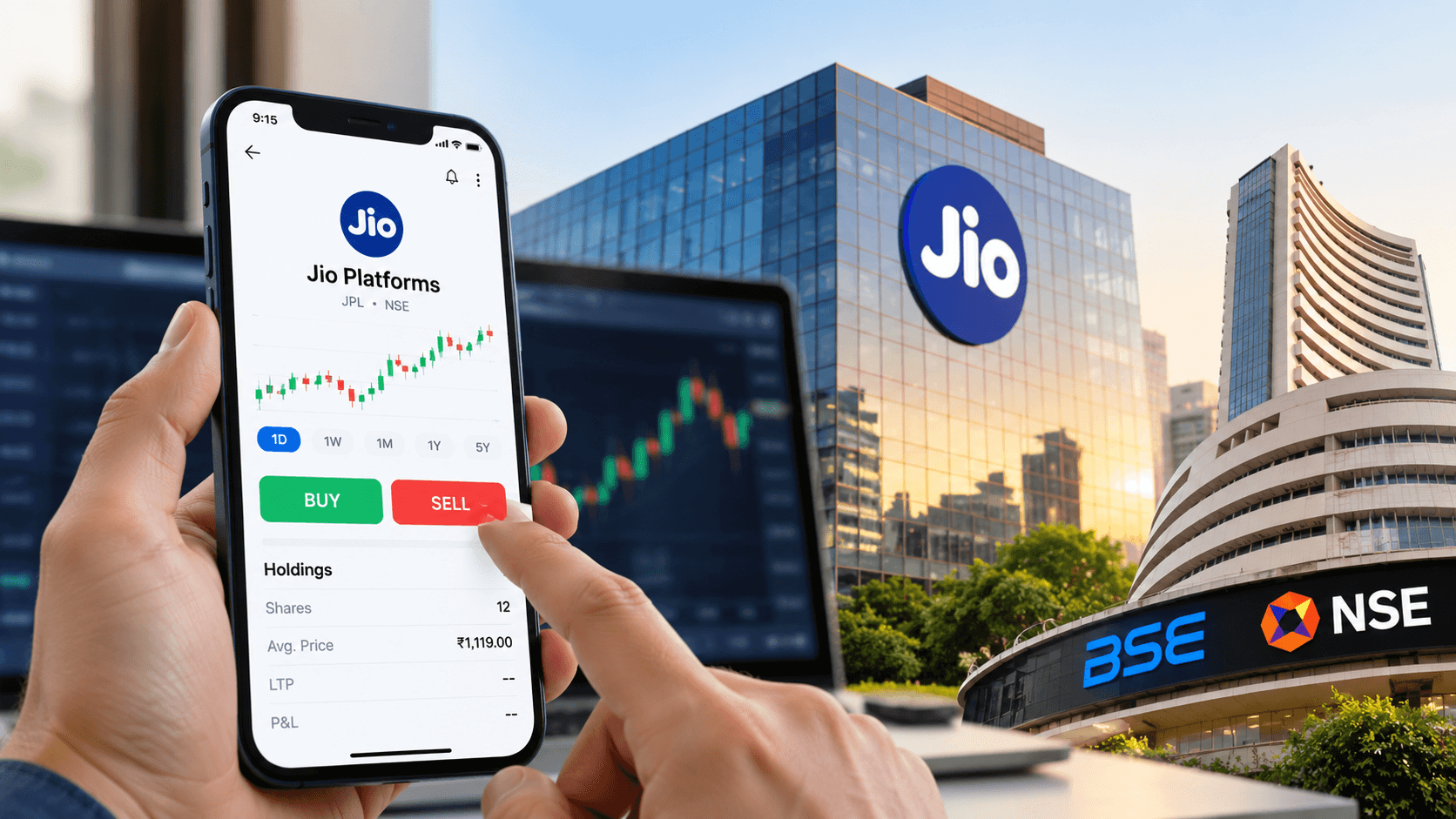 JIO LISTING